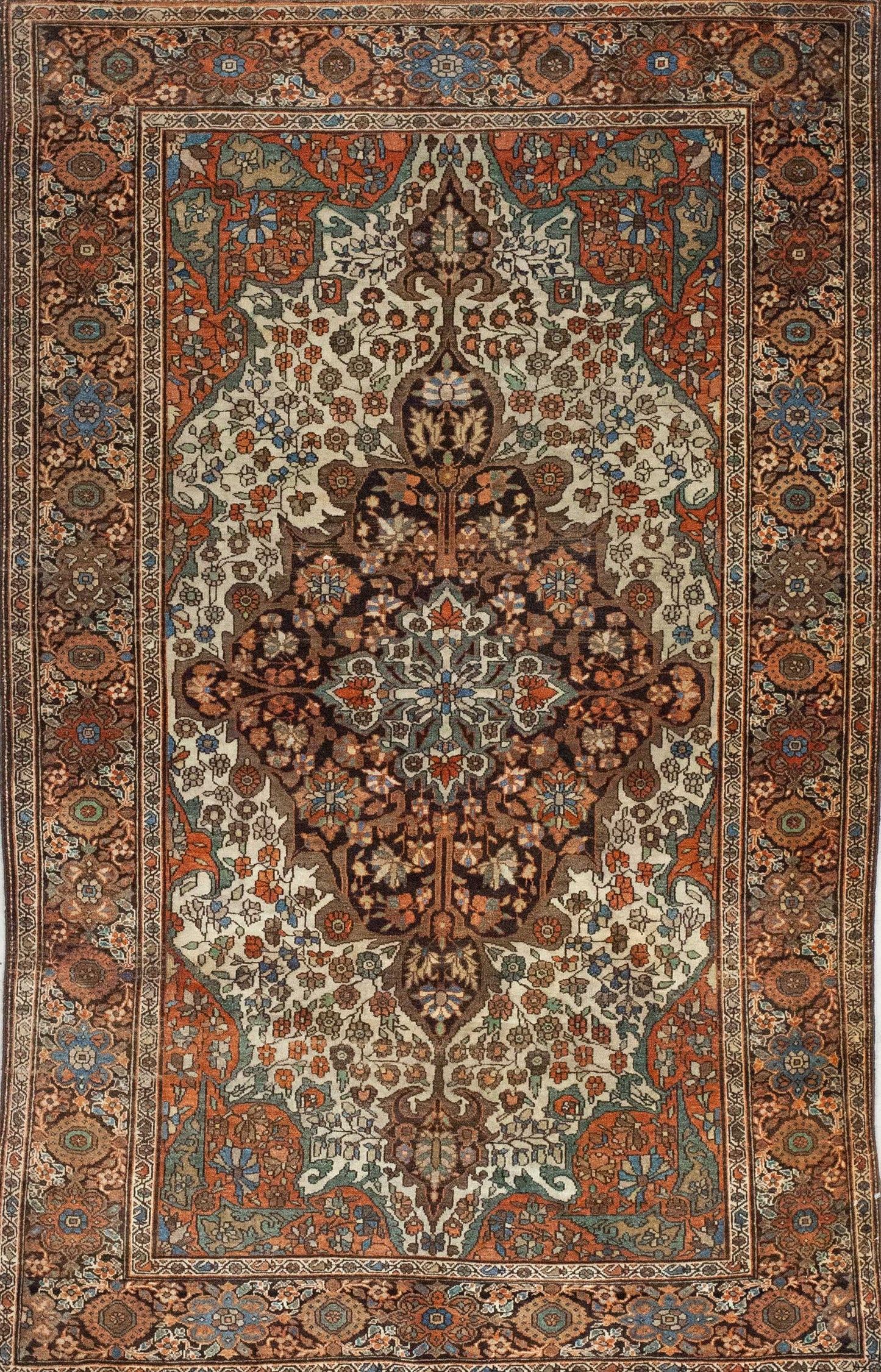 This rug is a treasure from the Iran collection.