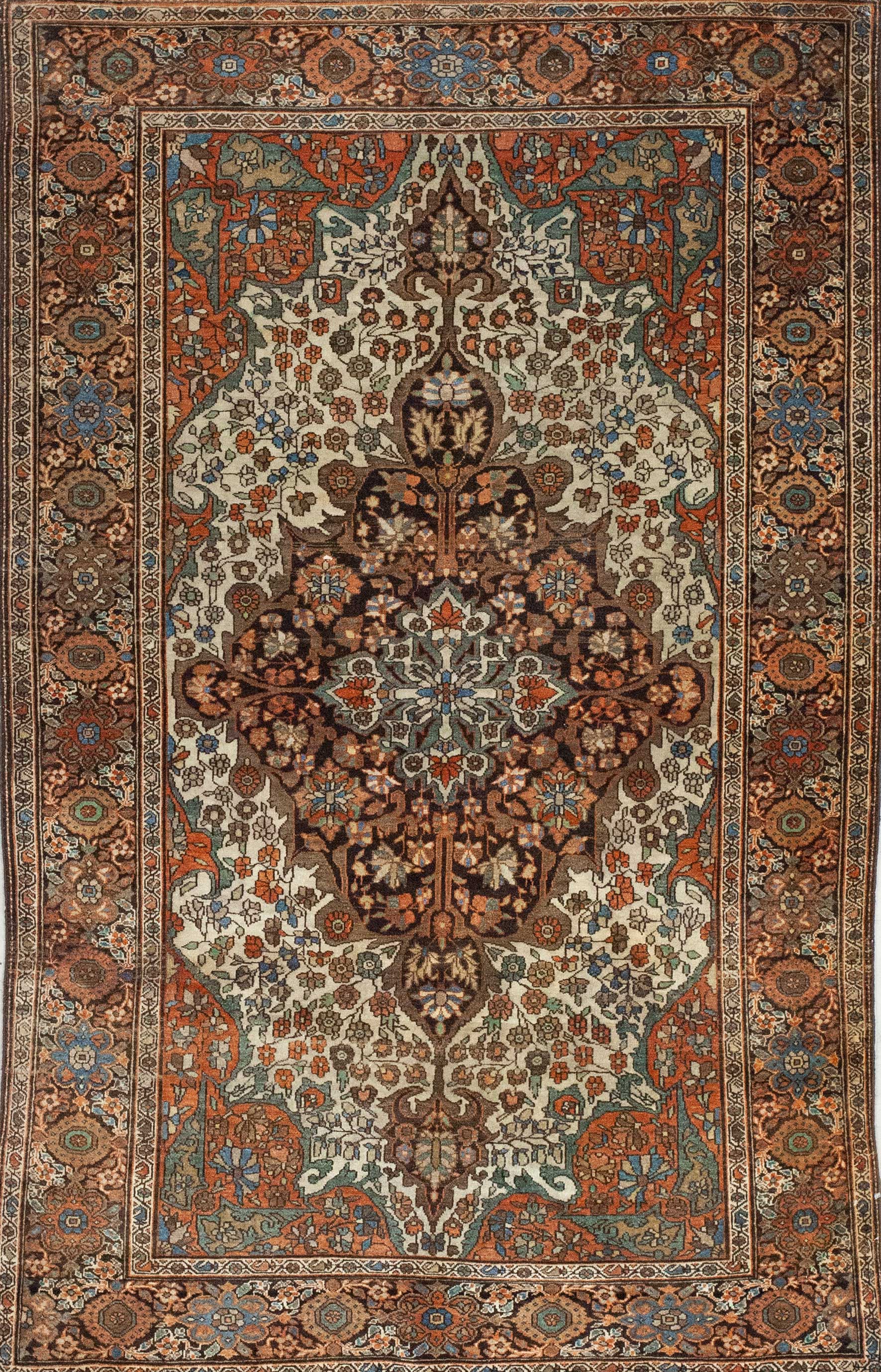 This rug is a treasure from the Iran collection.