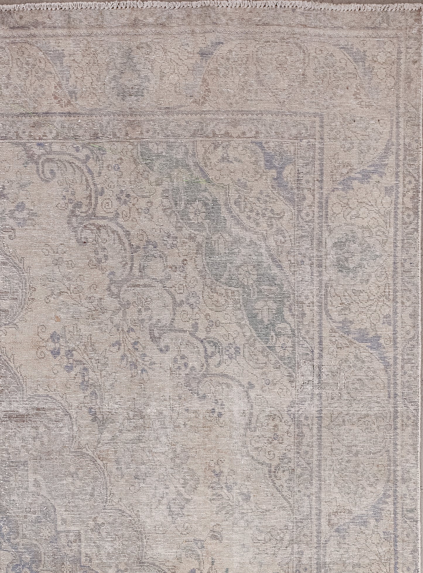 Additionally, the borders barely show an ornament pattern, while the frame has climbers and large leaves symmetrically.