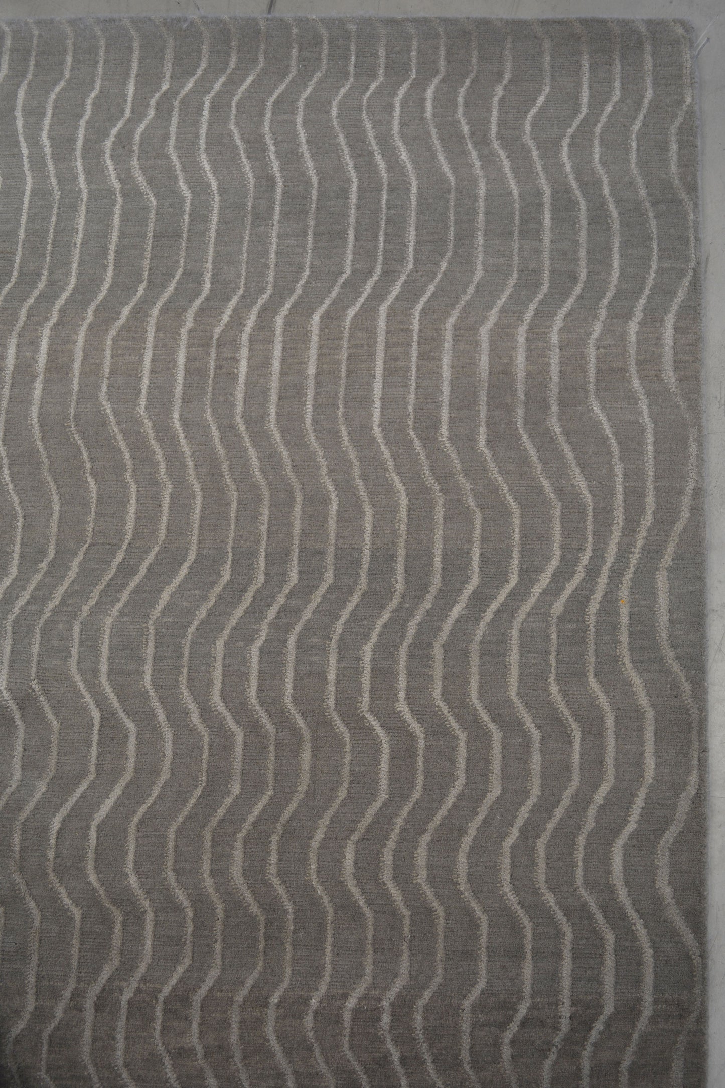 There aren't frames or borders for this modern carpet.