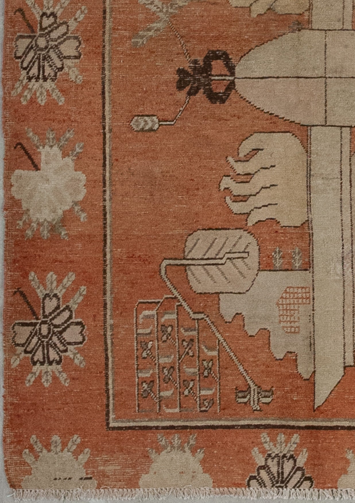 Furthermore, there are two lamp shapes attached to the background.