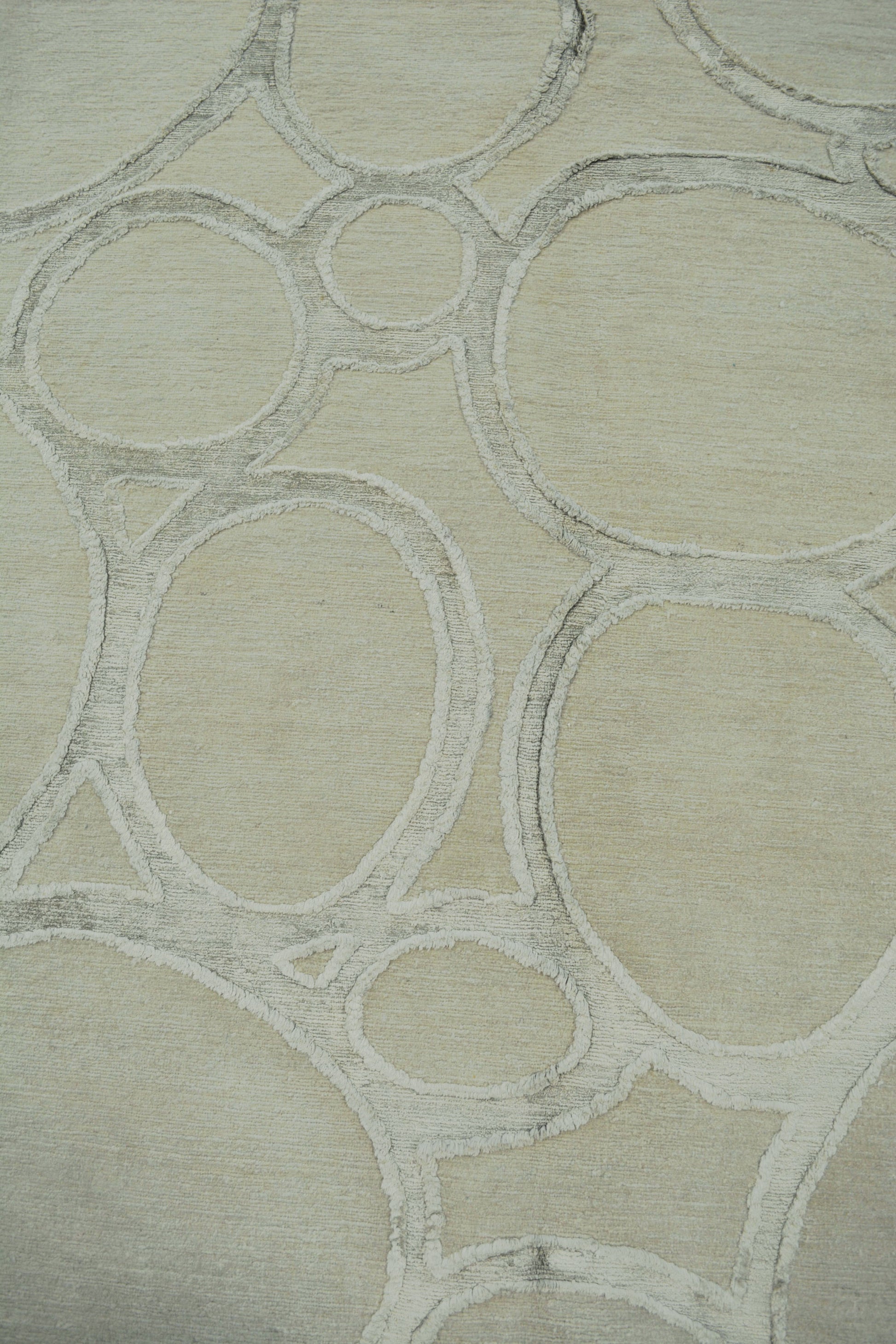 The center's close up shows a cluster of bubbles.