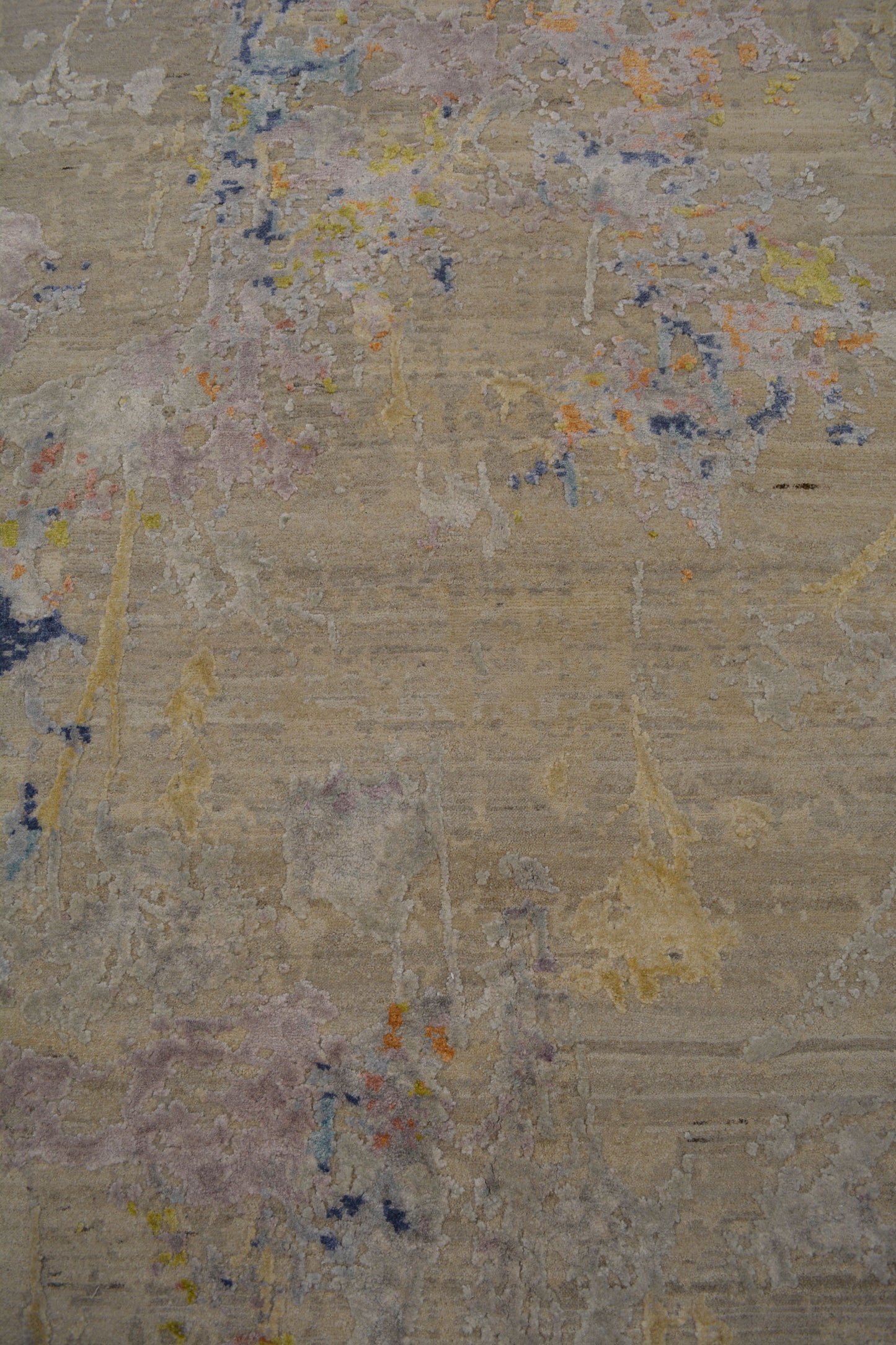 The center's close up displays the beauty of the chaos in the design.