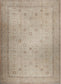 Antique and cultivated rug with a tranquil vibe excellent for your bedroom.