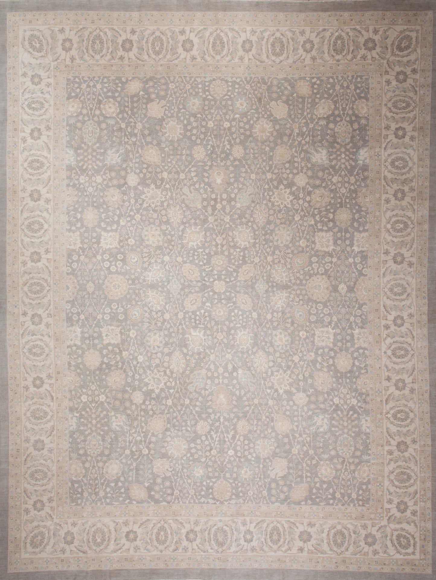 Elegant classy beige rug.