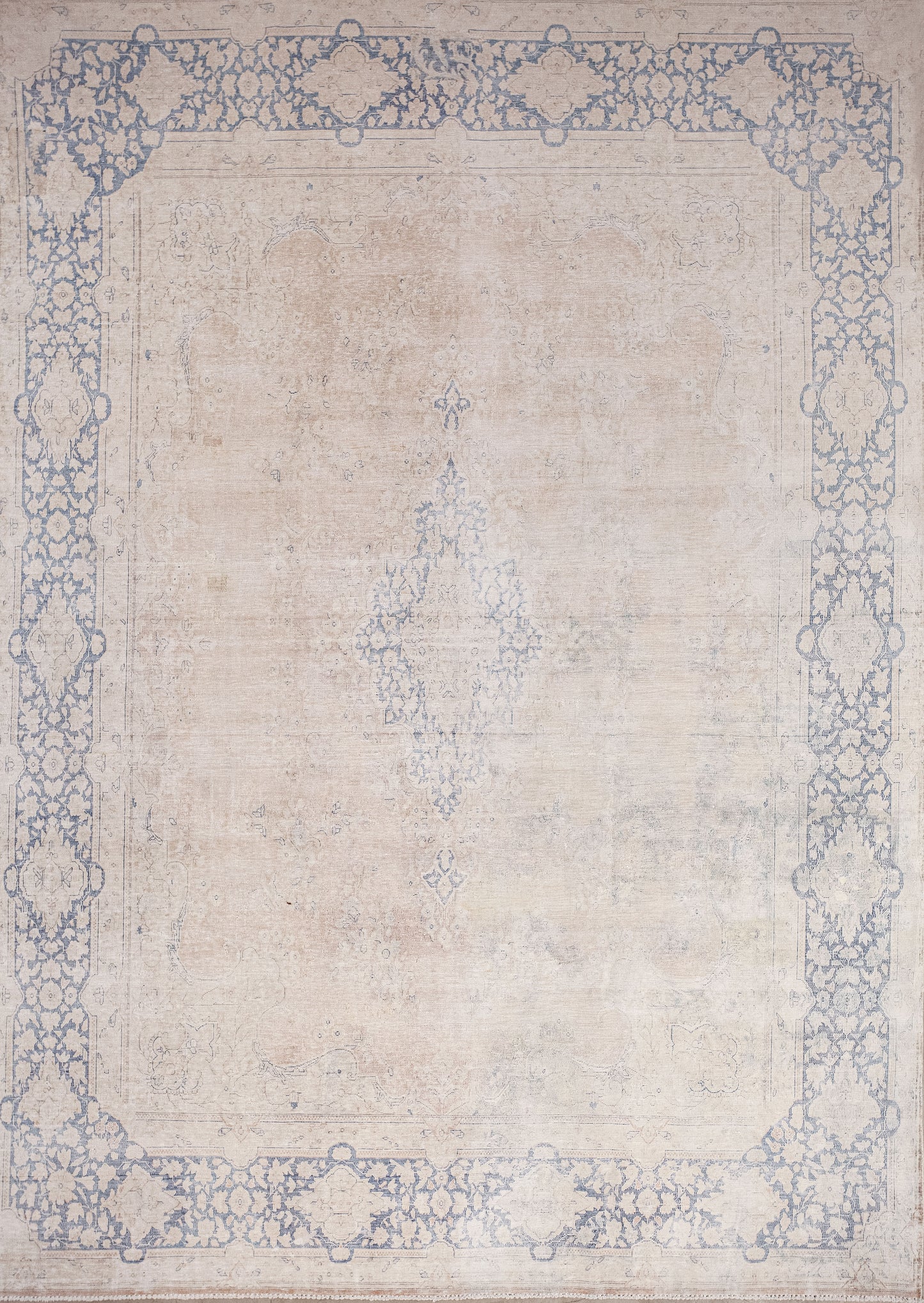 This humble rug was woven with vibes of respect and trust.