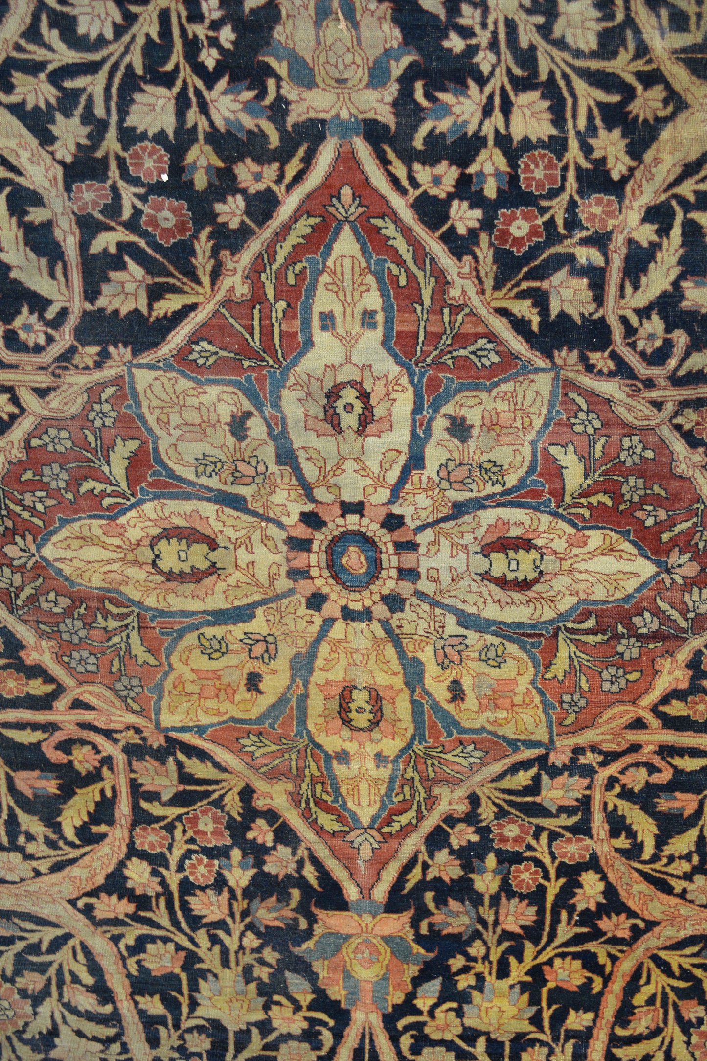 10055588 Antique Tabriz 13.4' x 18.4'