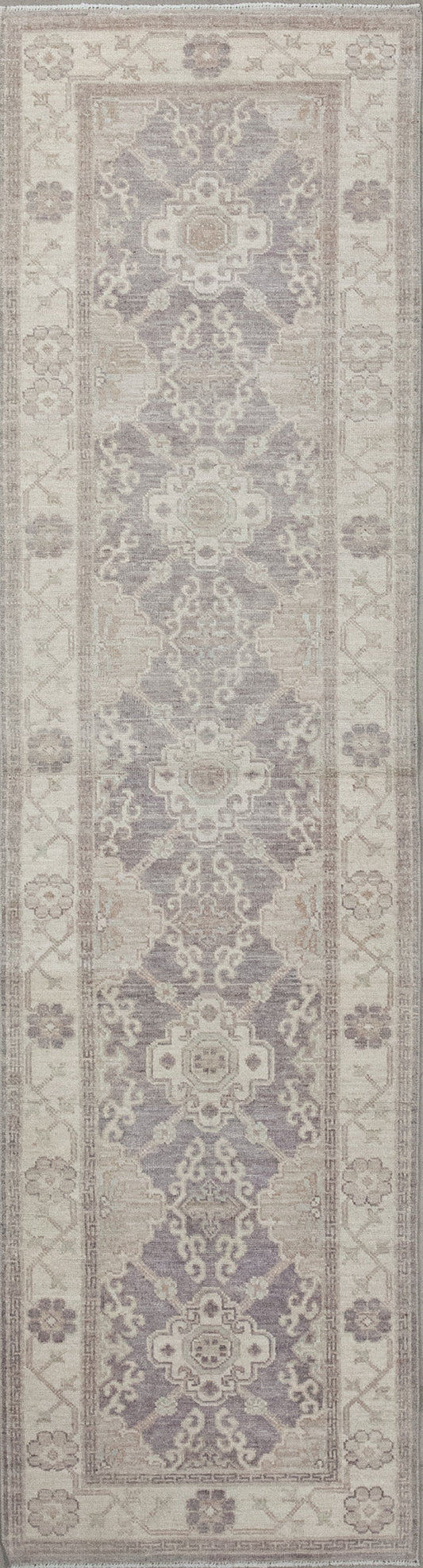 Traditional carpet comes with a conservative color scheme which has brown, beige, and gray. 