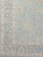 From the bottom left corner towards the perimeter, there are two thin edges that support a thick frame in the middle. 